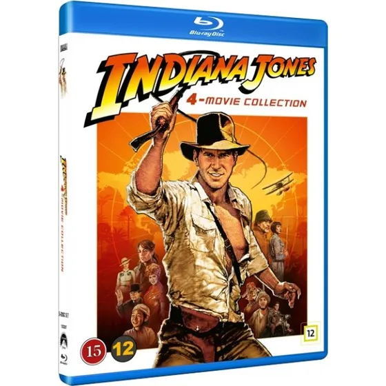 SF Studios Indiana Jones Quadriology - 4 Film Collection (Blu-Ray)