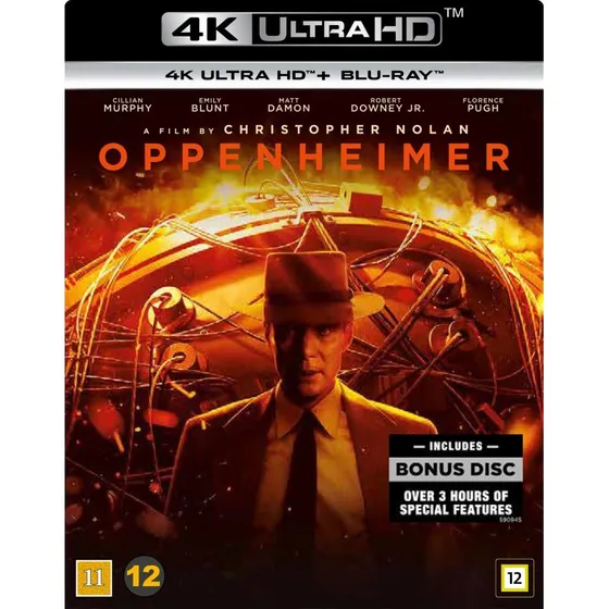 Oppenheimer (4K UHD + 2 Blu-ray)