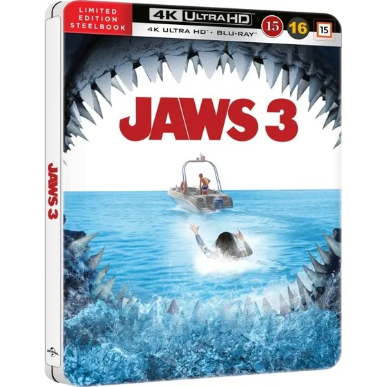 JAWS 3 4K UHD Blu-Ray