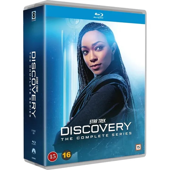 Star Trek: Discovery: Komplet serie (21 Blu-ray)