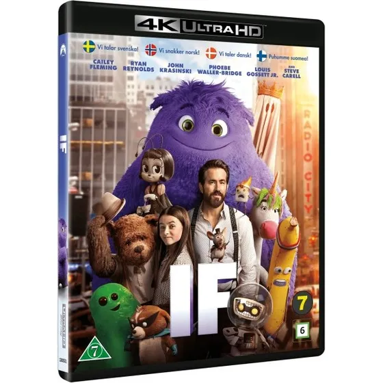 IF: Fantasivenner – 4K Ultra HD Blu-Ray