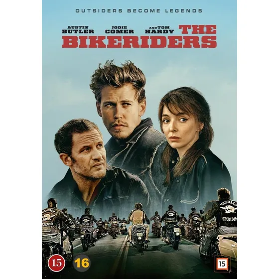 The Bikeriders - DVD med Austin Butler og Tom Hardy