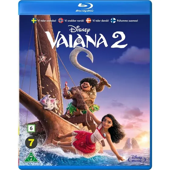 Disney Vaiana 2 (Moana 2) - Blu-ray