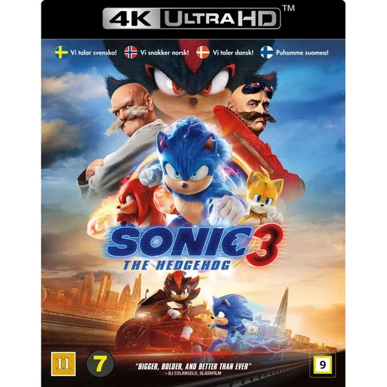 Sonic the Hedgehog 3 (4K UHD)
