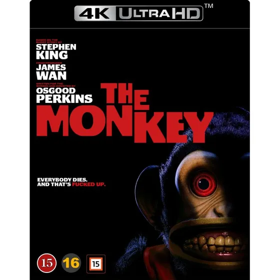 The Monkey (4K UHD) – Stephen King-film med James Wan