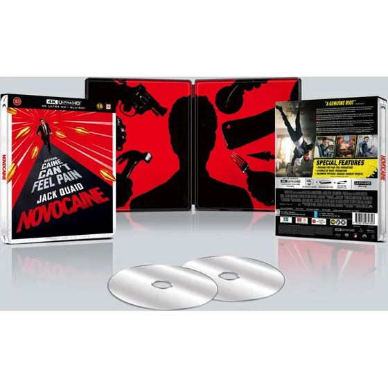 Novocaine (4K UHD + Blu-ray) – Limited Steelbook