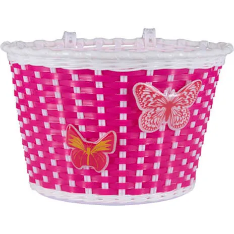 321 Go! børnecykelkurv, pink 28x20,5x18,5 cm