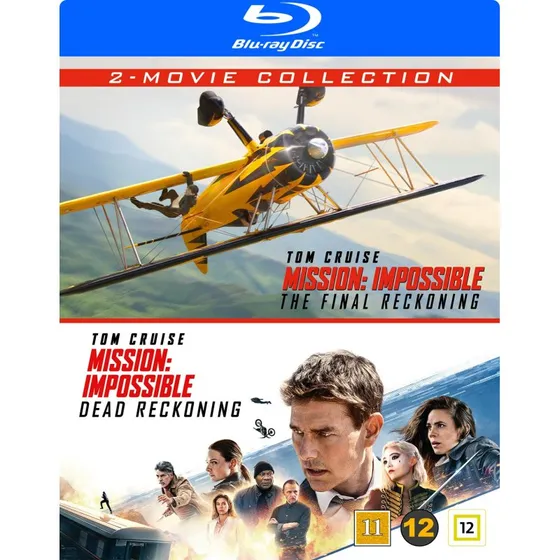 Mission: Impossible - Dead Reckoning/The Final Reckoning 2-Movie Collection (Blu-ray)