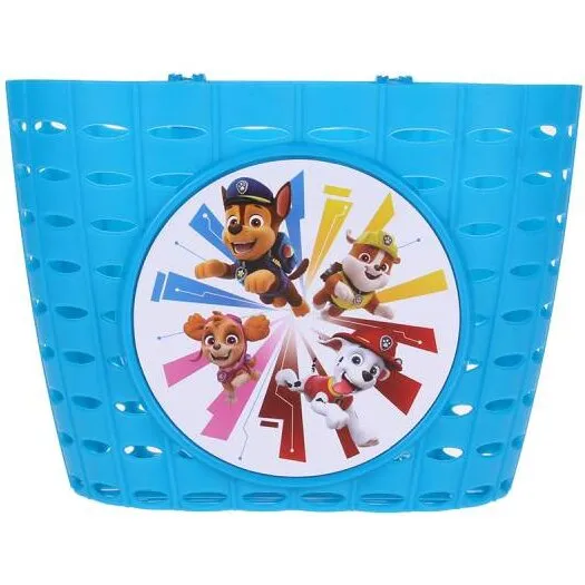 Bike Fashion Paw Patrol børnecykelkurv, turkis