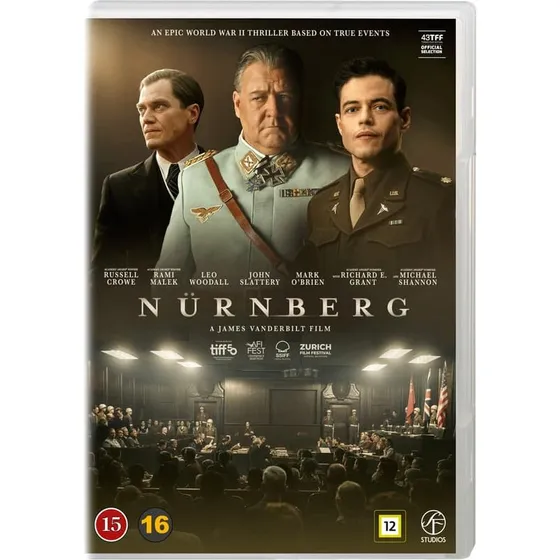Nürnberg (DVD) – Russell Crowe i historisk drama om Nürnberg-proces