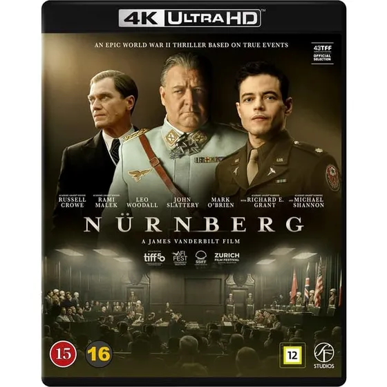 Nürnberg (4K Ultra-HD) - Russell Crowe, Rami Malek