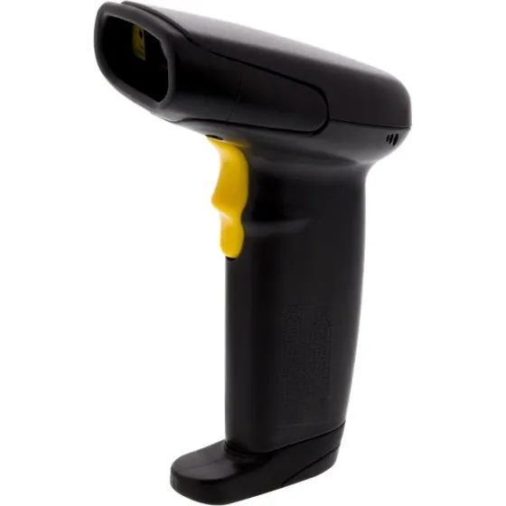 Deltaco SC750 1D CCD Barcode Scanner, sort, USB