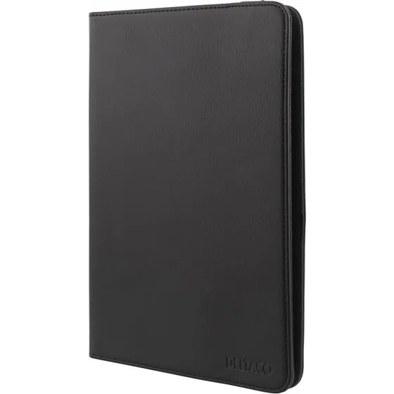 Deltaco Universelt Tablet-Etui 7/8", Sort, med 360° Stativ