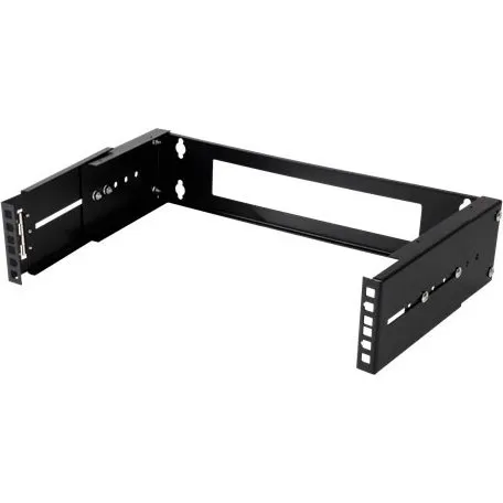 Deltaco 19-DTSR0202 2U Vægmonteret Rackkonsol, Sort