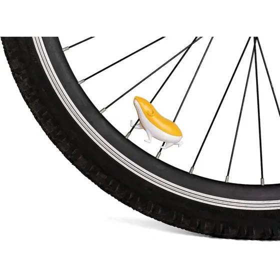 OTOTO Speedy Refleks til cykelhjul – gul, let og vandtæt