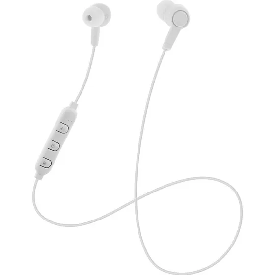 Streetz Bluetooth In-Ear Headset, Hvid (3 timer)