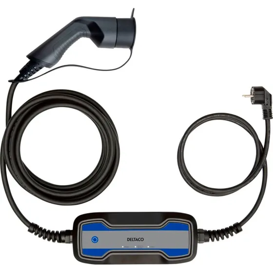 Deltaco E-Charge Type2/Schuko 4+1,5m 8A