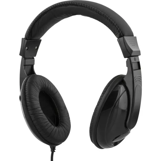 Deltaco HL-51C Høretelefoner med Lydkontrol – USB-C – Sort