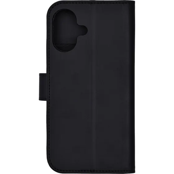 Deltaco Flip Cover til iPhone 17 – Sort, med stand-funktion