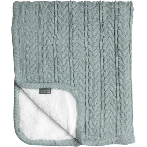 Vinter & Bloom Cuddly Sage Green 100x80 cm
