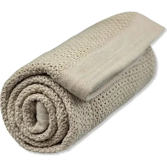 Vinter & Bloom Soft Grid EKO Pebble Greige 100x75cm