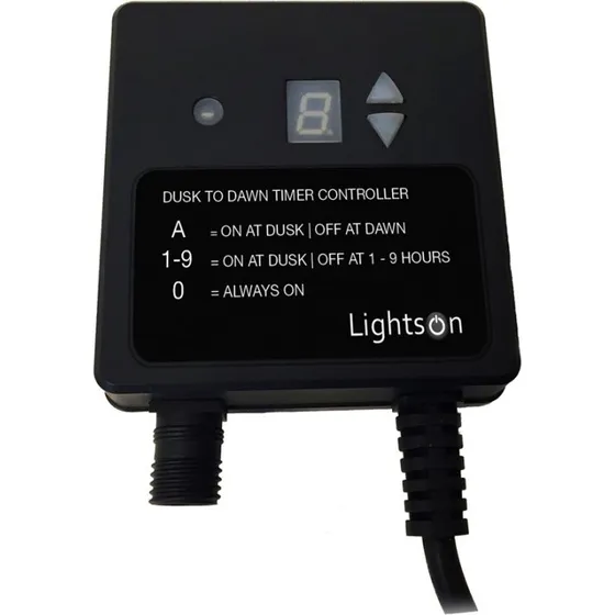 LightsOn Ljussensor/timer 150W IP44