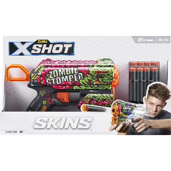 Zuru X-Shot Flux Blaster med 8 skumpile (8+ år)