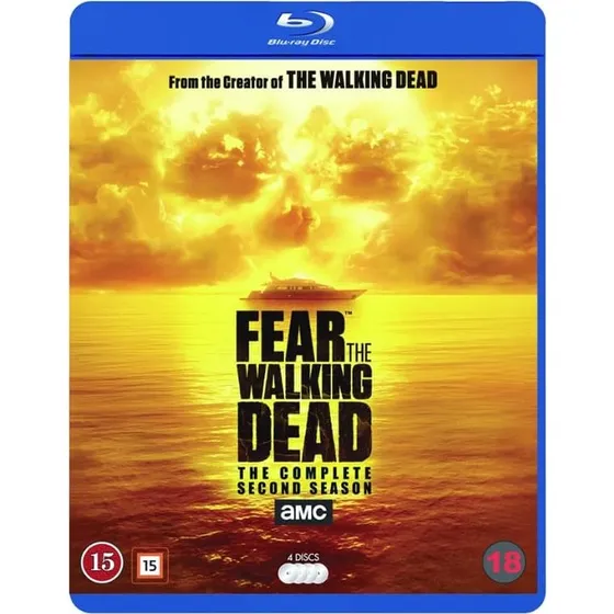 Fear The Walking Dead - Sæson 2 (4 Disc) Blu-ray