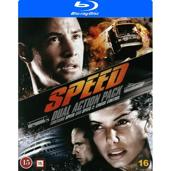Speed 1+2: Cruise Control (Blu-ray)