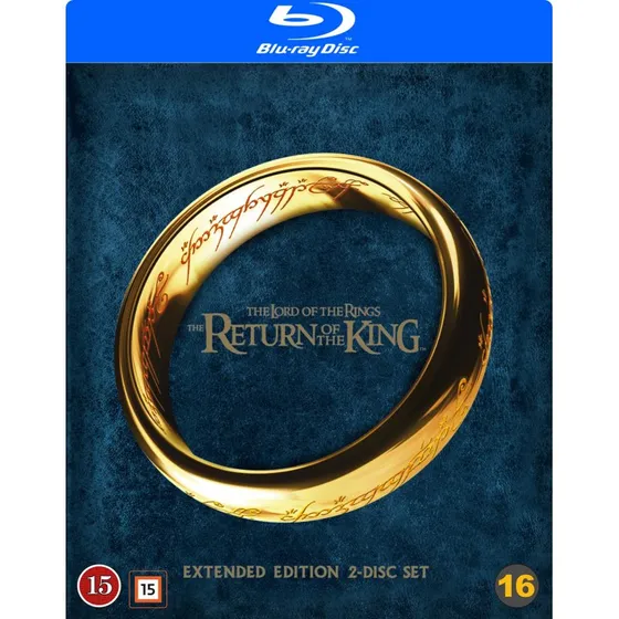 Ringenes Herre: Kongen vender tilbage – 2 Blu-ray (Extended Cut)