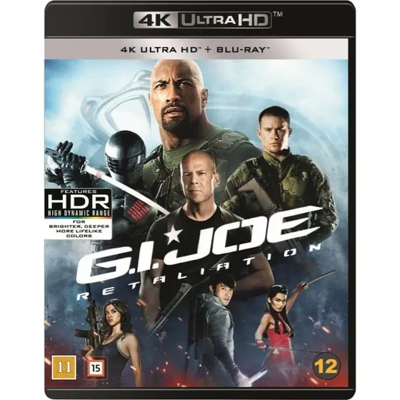 G.I. Joe: Gengældelsen – 4K Ultra HD + Blu-ray (2 disc)