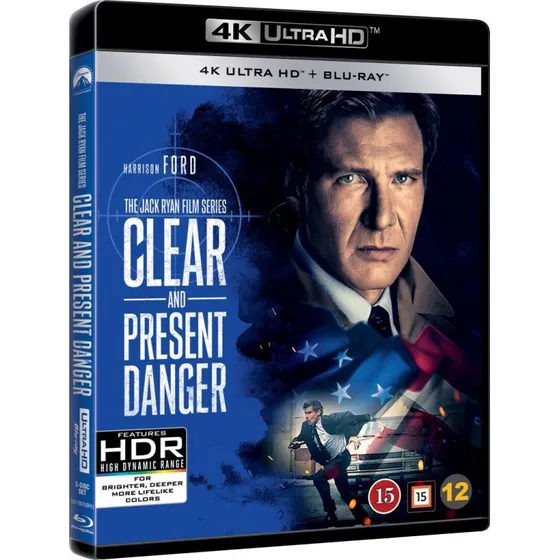 Dødens Karteller / Clear And Present Danger – 4K Blu-Ray