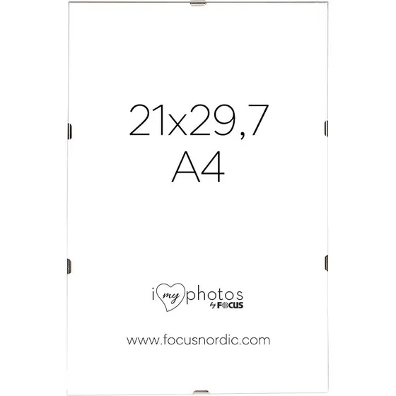 Focus Clips Billedramme 21x29.7 cm