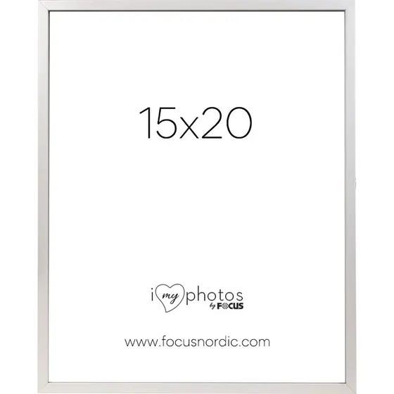 Focus Soul Hvid Billedramme 15x20 cm