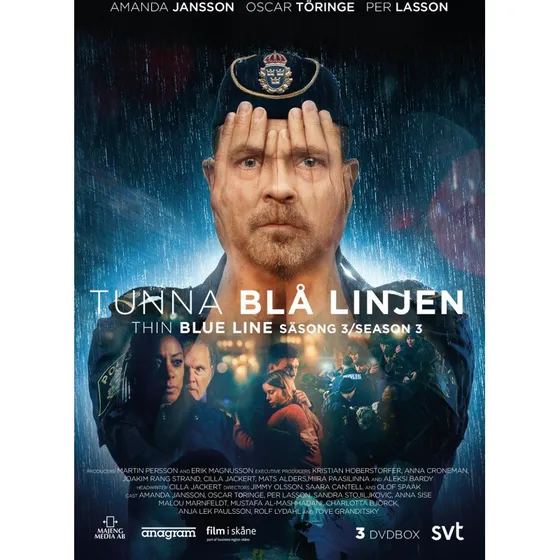 Tunna Blå Linjen - Sæson 3 (3 DVD)