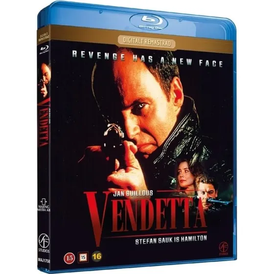 Vendetta (1994) – Digitalt remasteret – Stefan Sauk som Hamilton