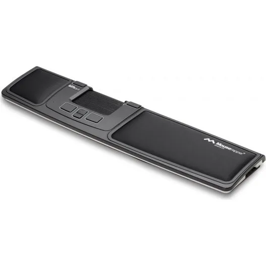 MouseTrapper Advance 2.0, Sort/Grå/Hvid, Ergonomisk Kontrolmåtte