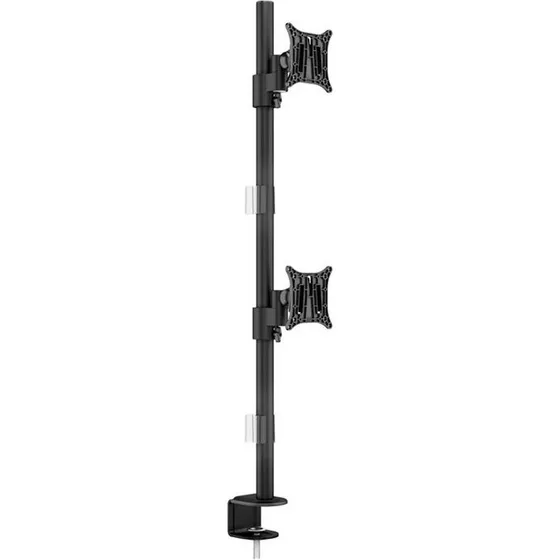 Multibrackets M VESA Deskmount Officeline Dual Vertical, 2 skærme 15"-30", sort
