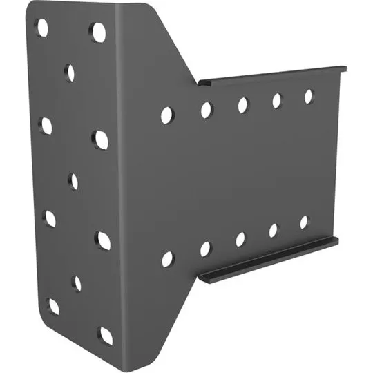 Multibrackets M Pro Series Monteringsplade, stål, sort, maks 50 kg