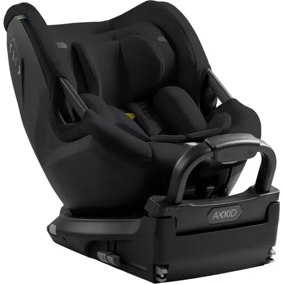 Axkid Spinkid 2 180° Drejbar Autostol, Sort, 40–105 cm