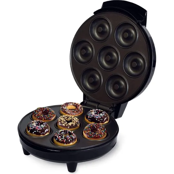 Champion Donut Maker 700W, 7 stk, Sort