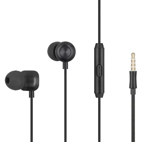 Champion HSZ600 In-Ear Høretelefoner 3,5 mm Sort
