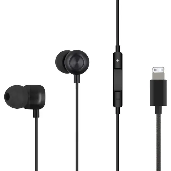 Champions In-Ear Hovedtelefoner Lightning, Aluminium, 10 mm Højttalere