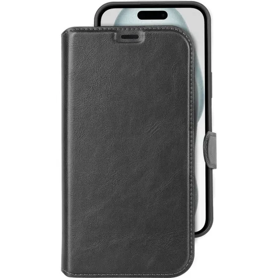 Champion 2-i-1 Slim Wallet Cover til iPhone 15 (4 kort)