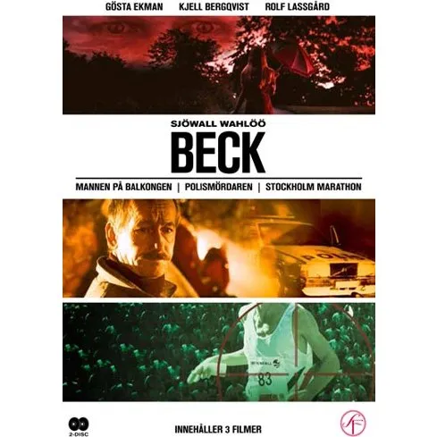 Beck Vol 2: Manden på balkonen, Politiassassinen, Stockholm - 2 DVD