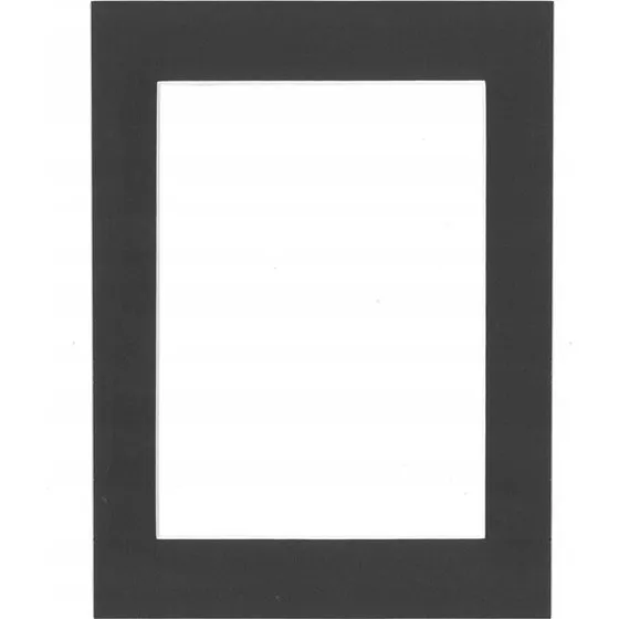 Focus Passepartout Billedramme 40x50cm Sort