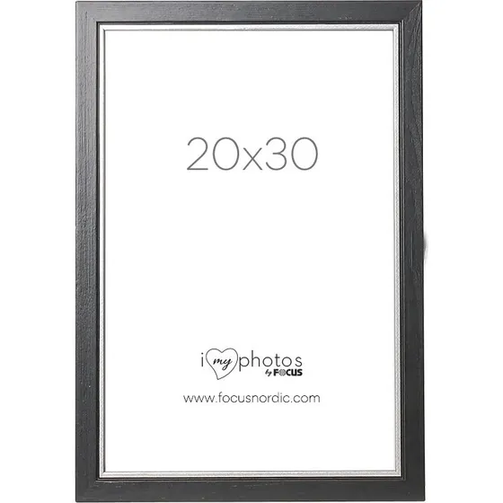 Focus Twist Fotoramme 20x30cm Sort
