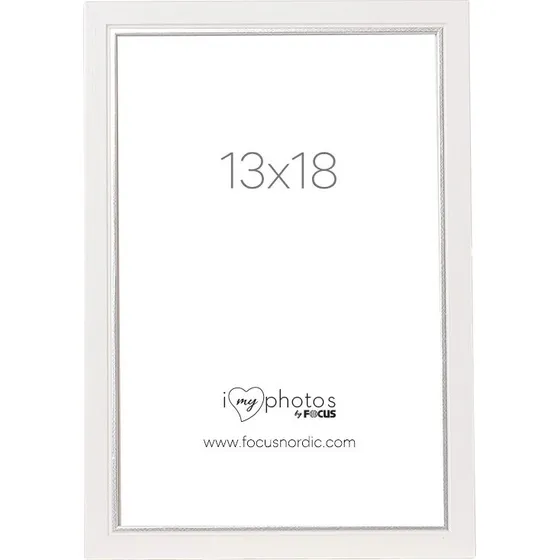 Focus Twist Hvid Billedramme 13x18 cm
