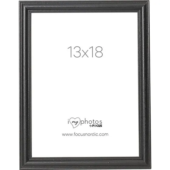 Focus Tango Billedramme 13x18cm Sort Træ