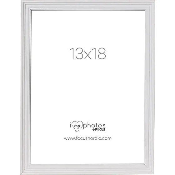 Focus Verona Billedramme 13x18 cm Hvid